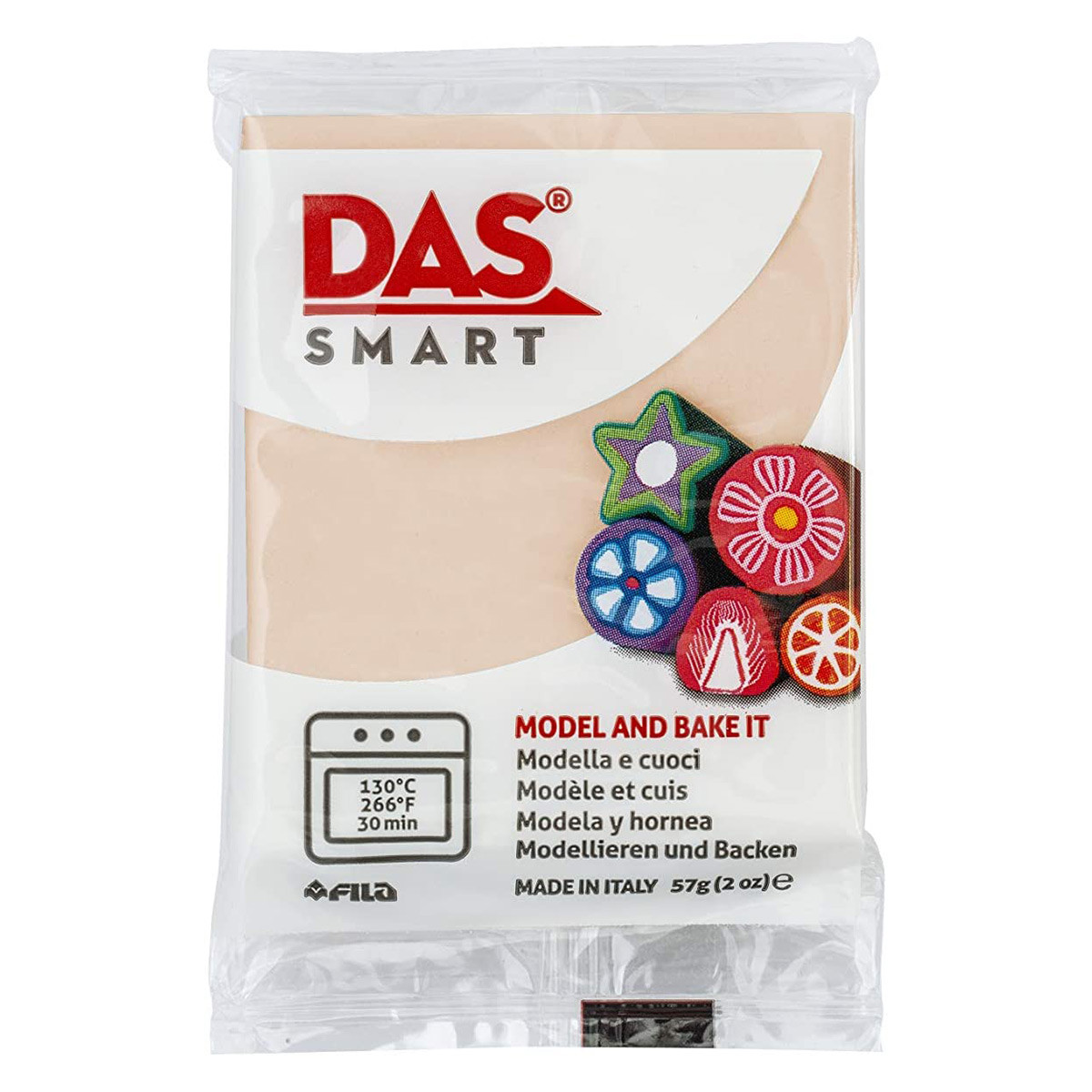 DAS Smart Polymer Clay 2 oz. Beige - (200036116)