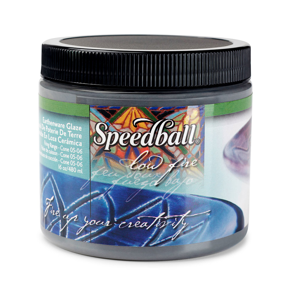 Speedball Earthenware Glaze Black 1 Pint - (75644)