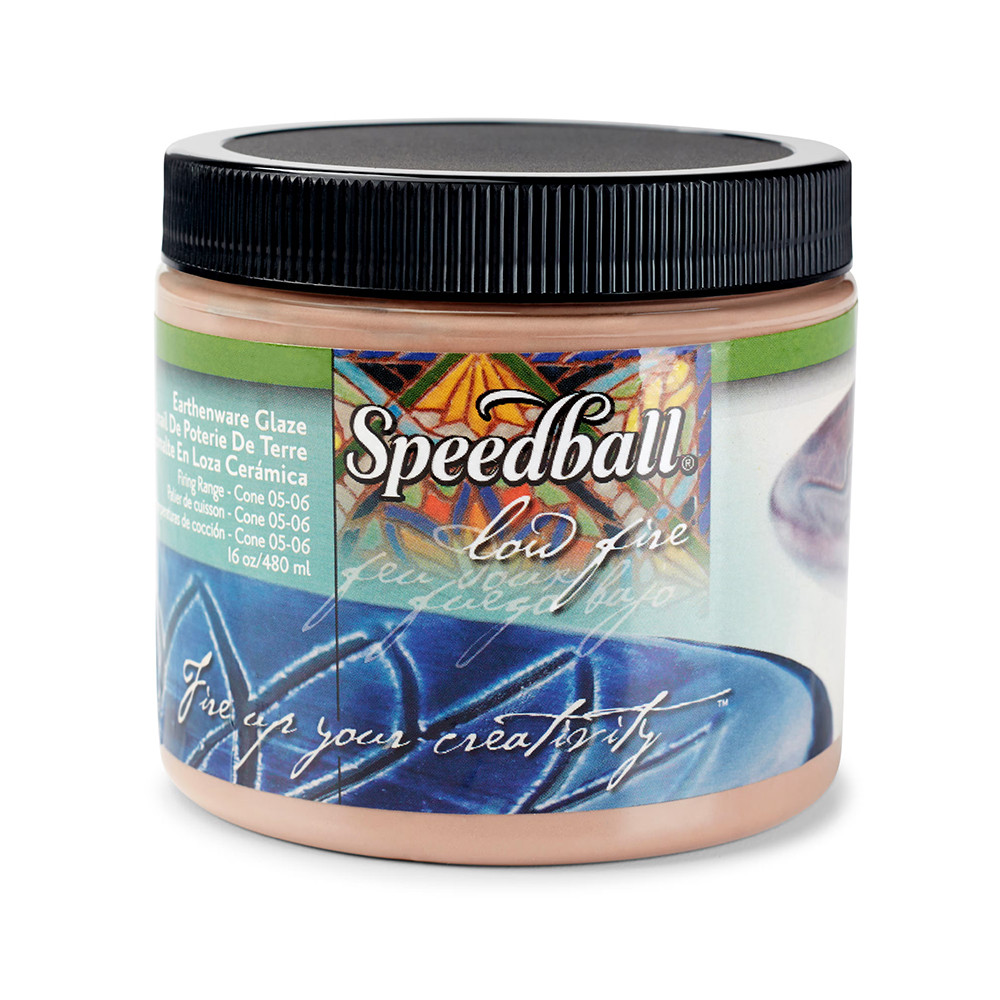 Speedball Earthenware Glaze Brown I Pint - (75645)