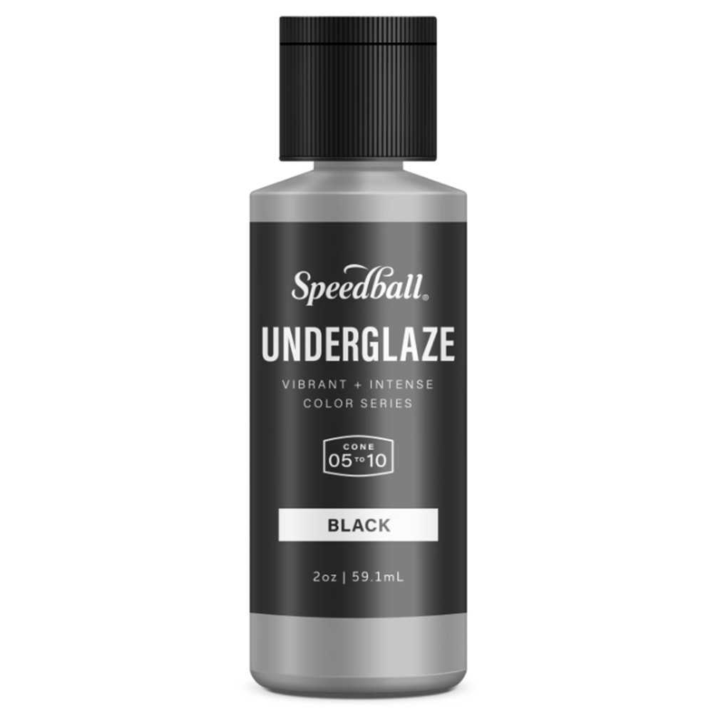 Speedball Underglaze Black 2oz Bottle - (75571)