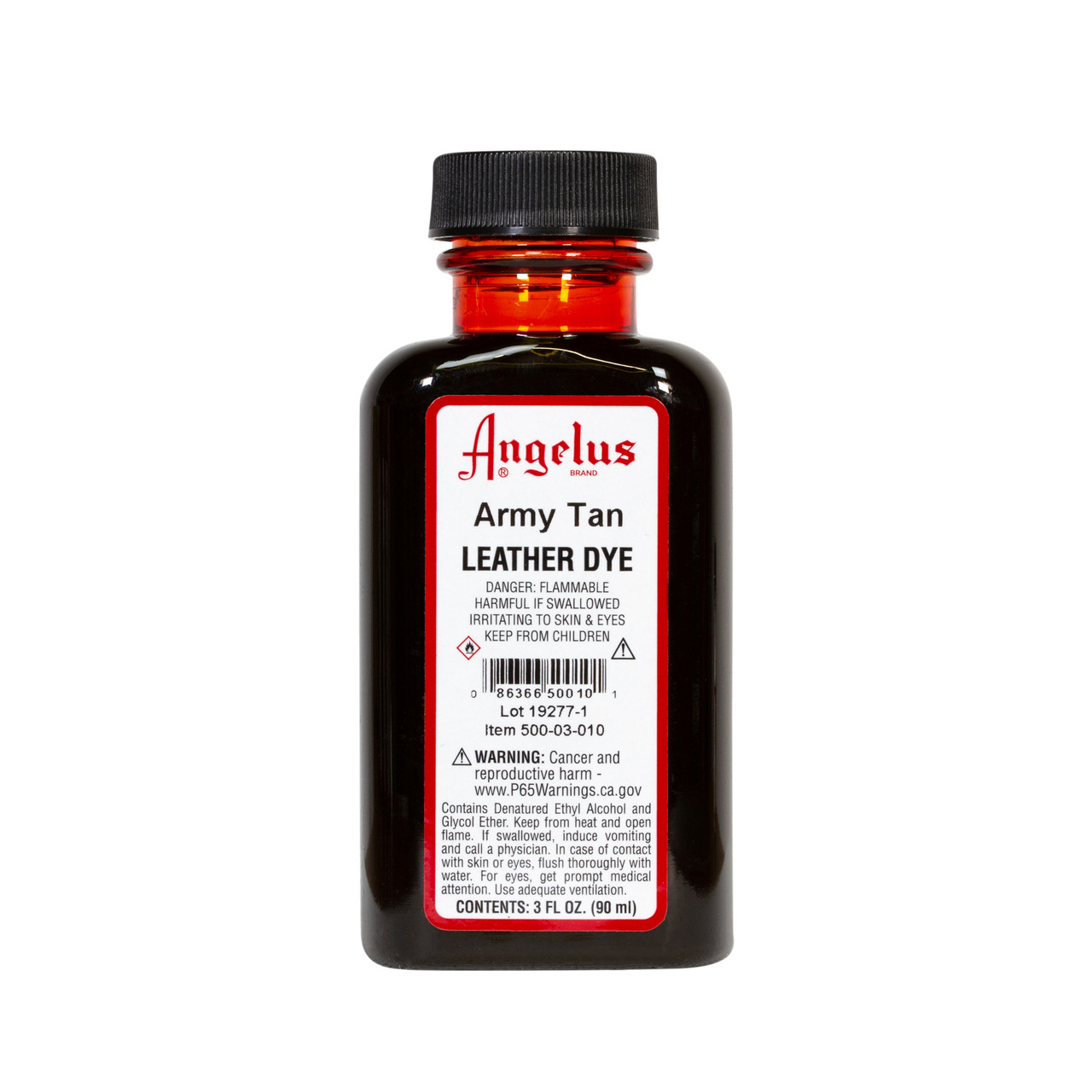 Angelus Leather Dye 3 oz. Army Tan - (1000083716)
