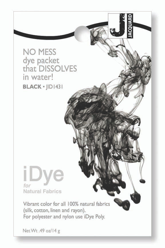 Jacquard IDye Natural Fabric Dye Black - (1000071256)