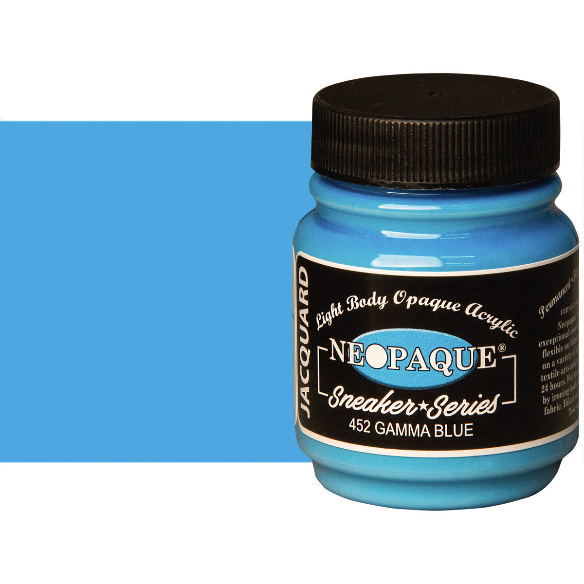 Jacquard Neopaque Fabric Color 2.25 oz. Gamma Blue #452 - (200028749)