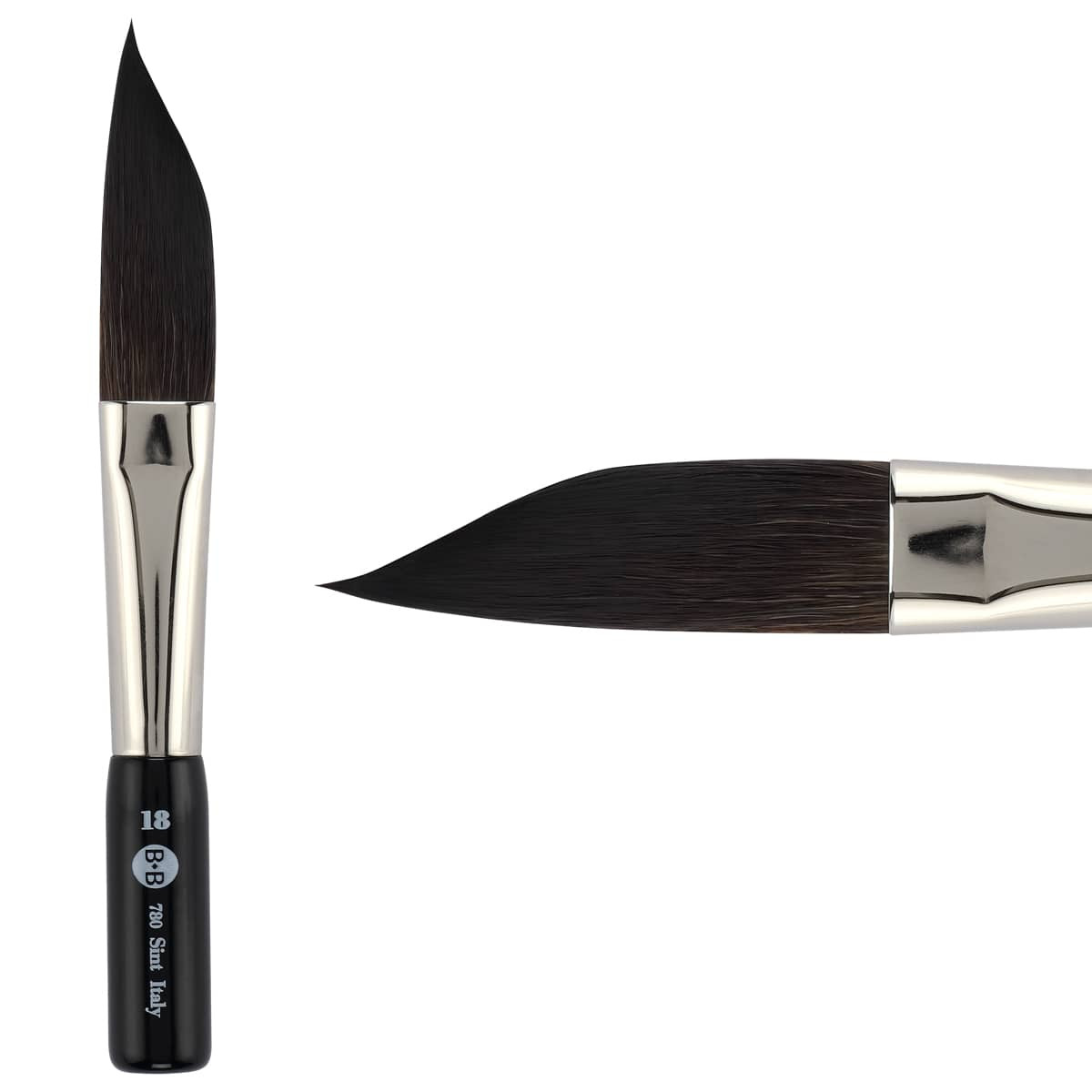 B. Bonazzi Series 780 Flat Striper Hidrosynthetic Sz 18 w/ Short Handle - (200044744)