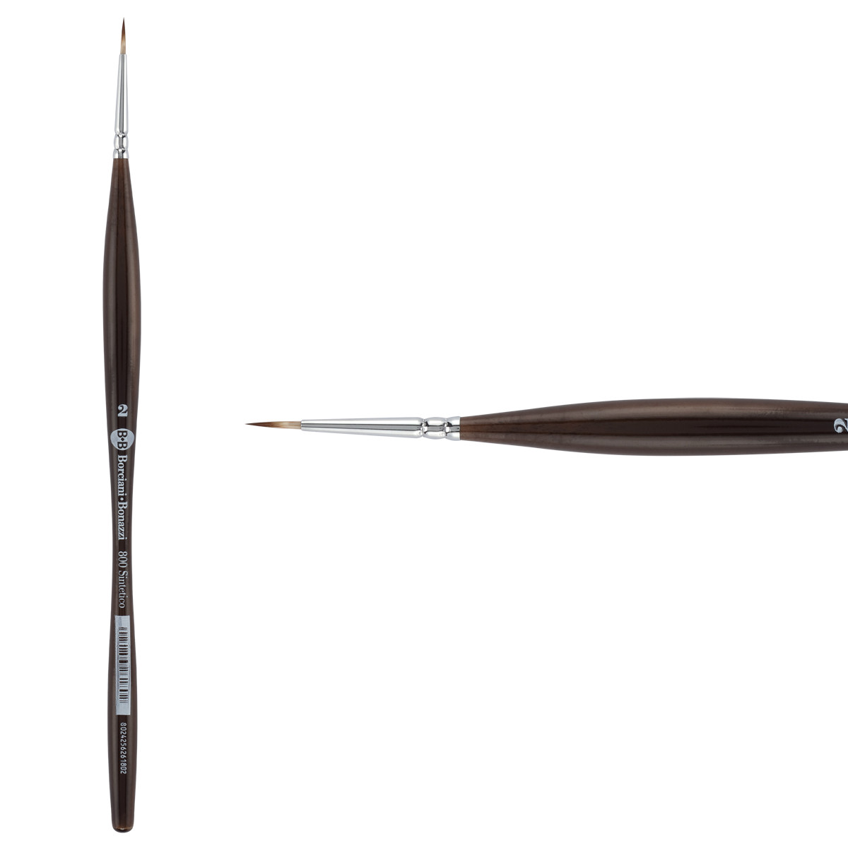 Unico Series 800 Synthetic Mongoose Round Sz 2 w/ Balanced Handle - (200044751)