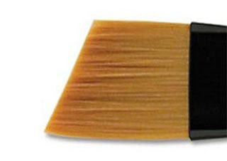 Beste Golden Taklon Short Handle Angular Brush 1/8 in. - (72373)