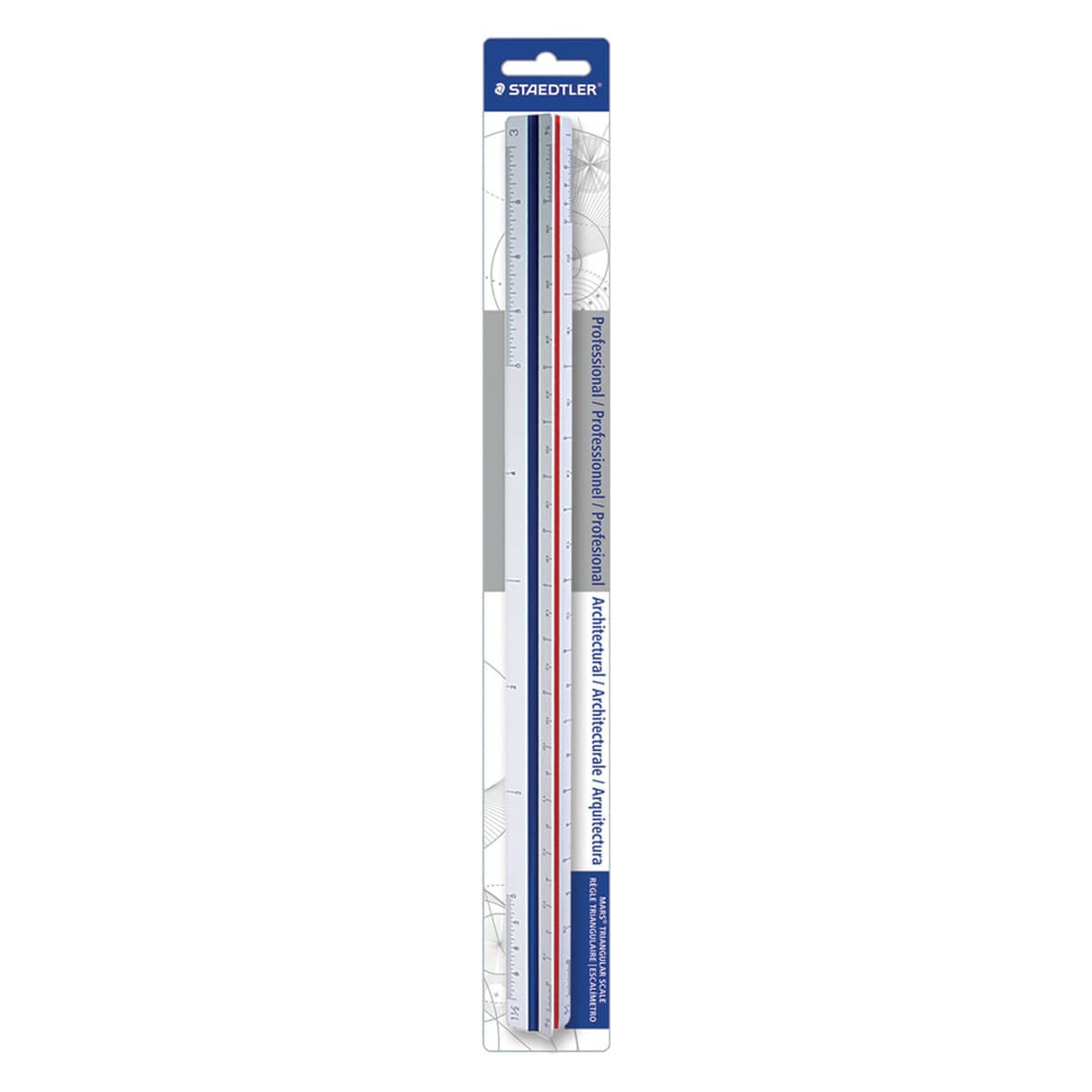 Staedtler 12" Triangular Architect Scale - (200002530)