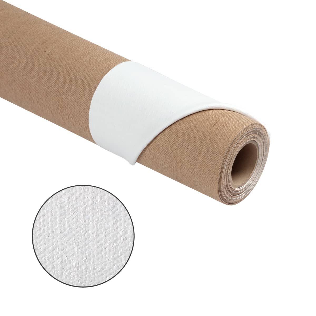 Vista Acrylic Primed Jute Canvas Roll 60in x 6yd - (92707)