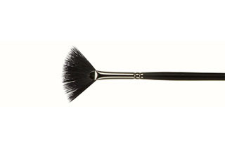 Black Swan Long Handle Fan Brush Size 2 - (87705)