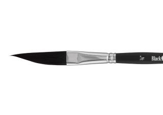 Black Knight Synthetic Short Handle Sword Liner Brush 3/4 in. - (90122)