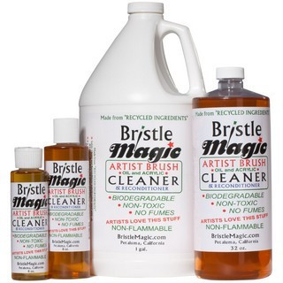 Bristle Magic Artist Brush Cleaner & Conditioner 8 oz. Bottle - (200011266)