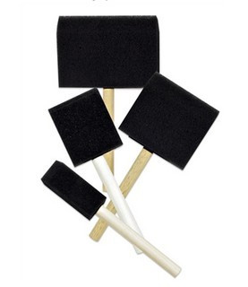 Creative Mark Foam Brush 3 in. 6 Piece Set