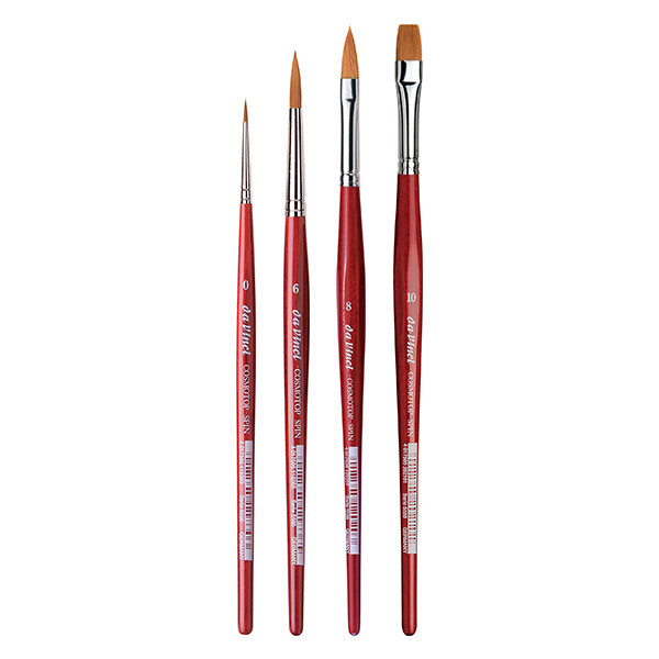 Da Vinci Cosmotop Spin Watercolor Brush Set of 4