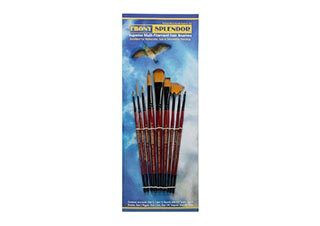 Ebony Splendor Short Handle Explorer Brush Set