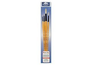 Mimik Hog Synthetic Bristle Brush Round 4 Set
