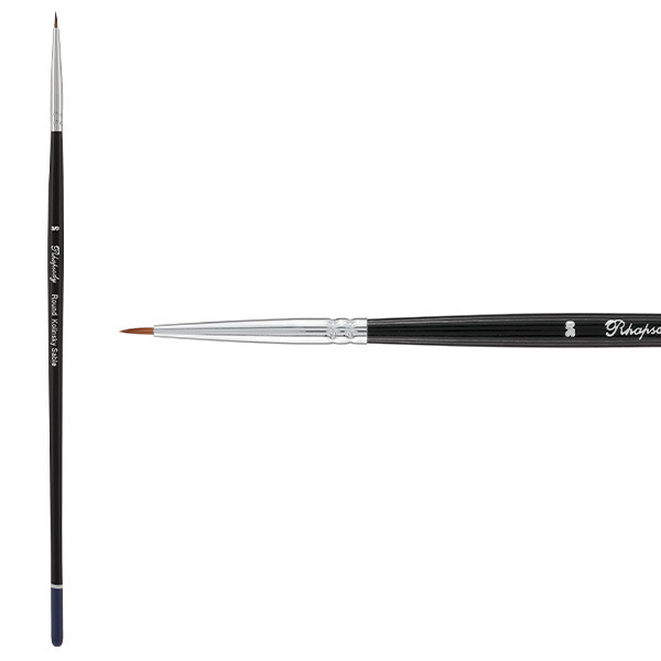 Rhapsody Kolinsky Sable Watercolor Brush Round Size 3/0 - (76509)