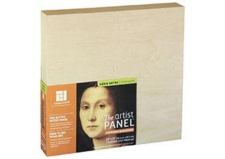 Ampersand Artist Unprimed Cradled 7/8 inch Deep Panel 16x20 - (200011551)