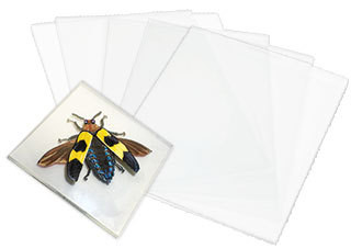 Creative Mark Crystal Clear Acrylic Painting Tiles 5x7 Pack of 5