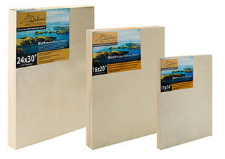 Da Vinci Pro Birch Wood Cradled 7/8" Deep Panel 3"x3" - (88020)