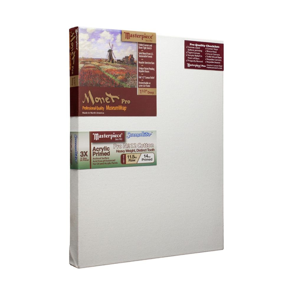 Masterpiece Monet Pro 1-1/2 in. Deep Sausalito Canvas 30x40 - (1000086245)