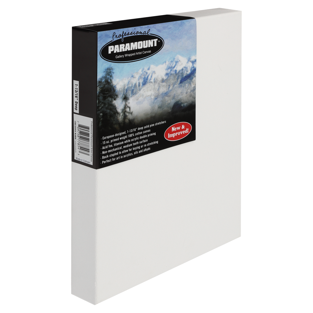 Paramount Pro Triple Primed Cotton 1-13/16 Inch Deep Canvas 20x80 Inch - (77877)