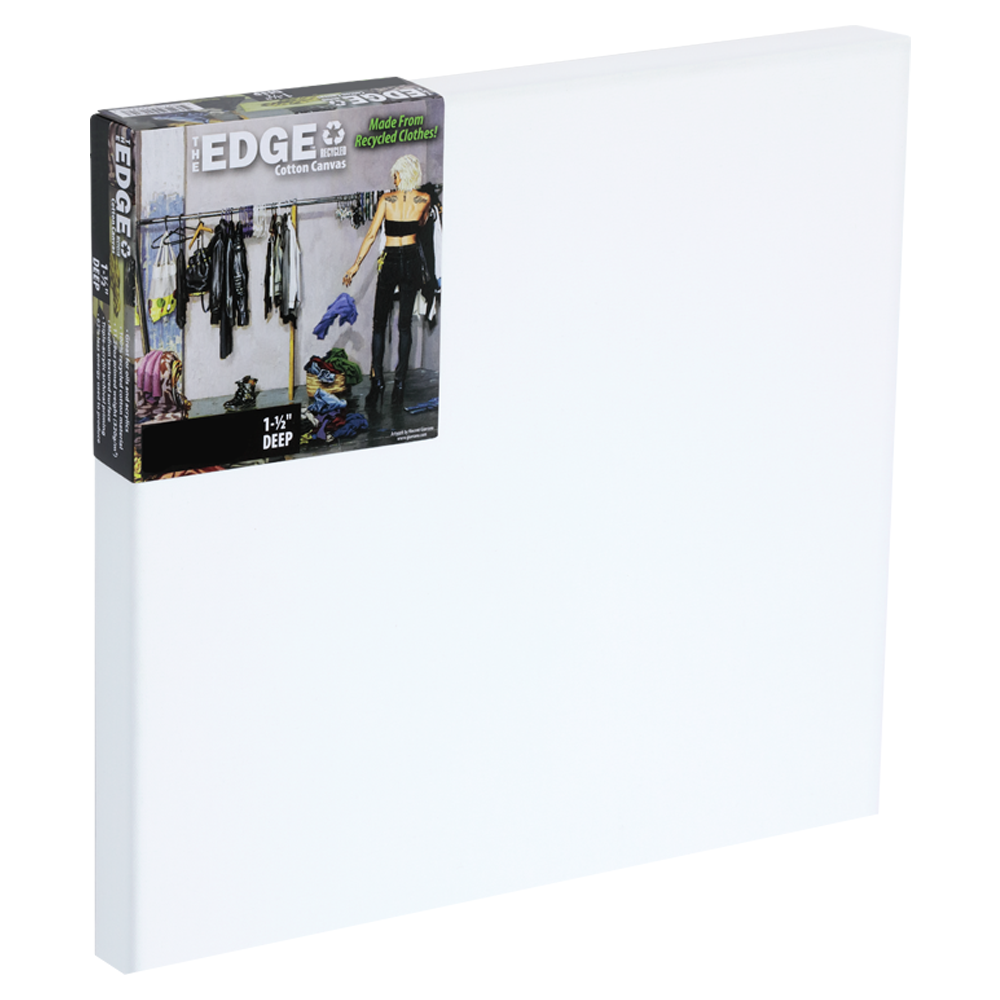 The Edge Recycled Cotton 1-1/2 inch Deep Canvas 12x12 inch - (92269)