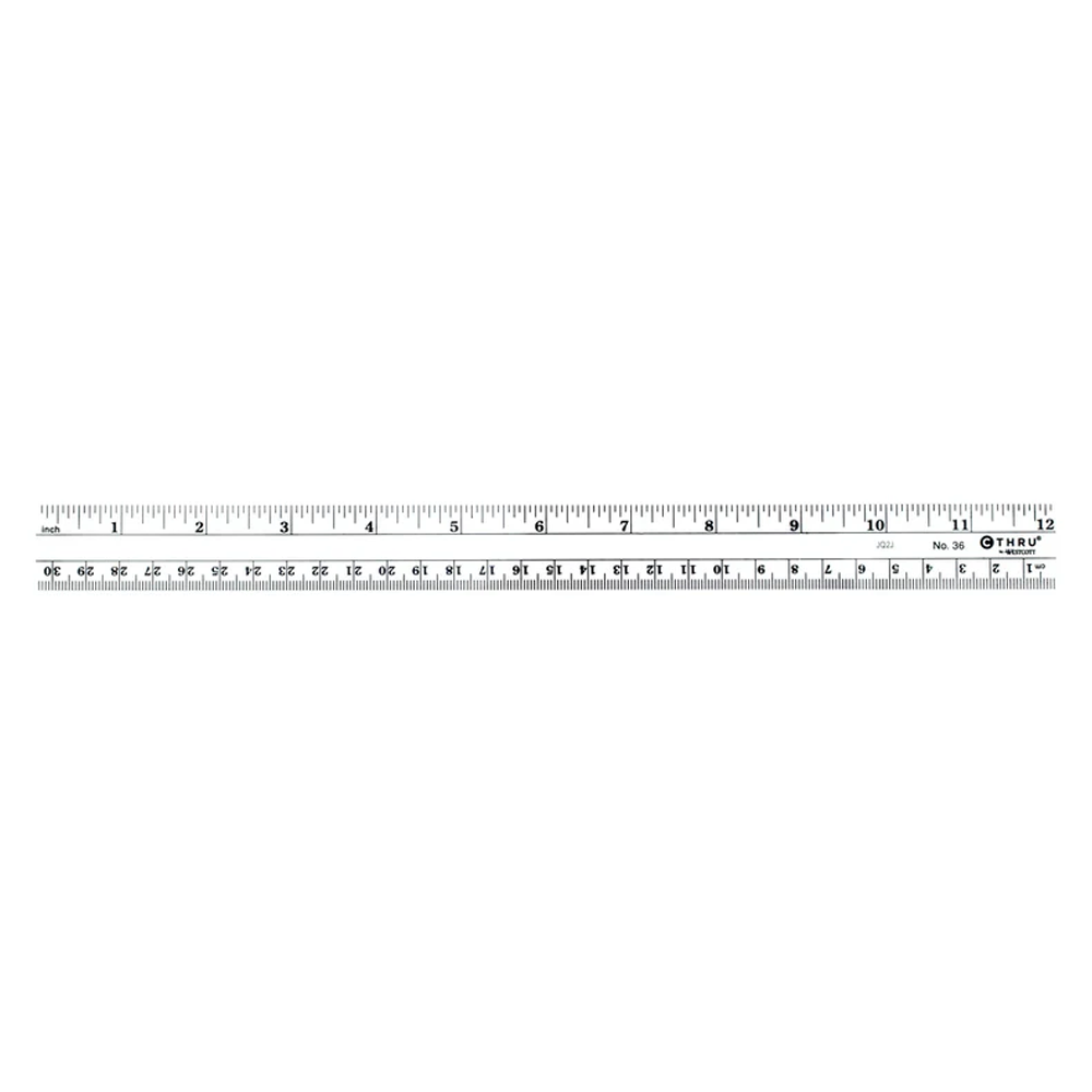 C-Thru 12" Metric Ruler - (1000992138)