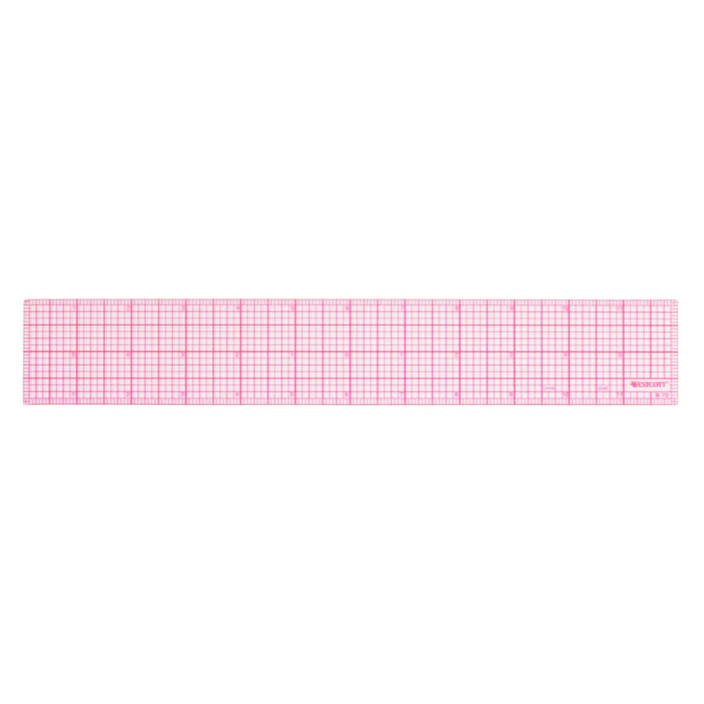 C-Thru 12" Beveled B-70 Ruler - (13556)