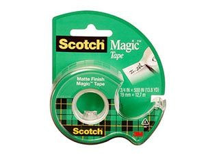 Scotch 105 Magic Tape 3/4 x 300 inch Dispenser - (100053331)