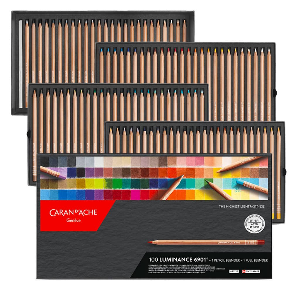 Caran D 'Ache Luminance 6901 Colored Pencil Sets