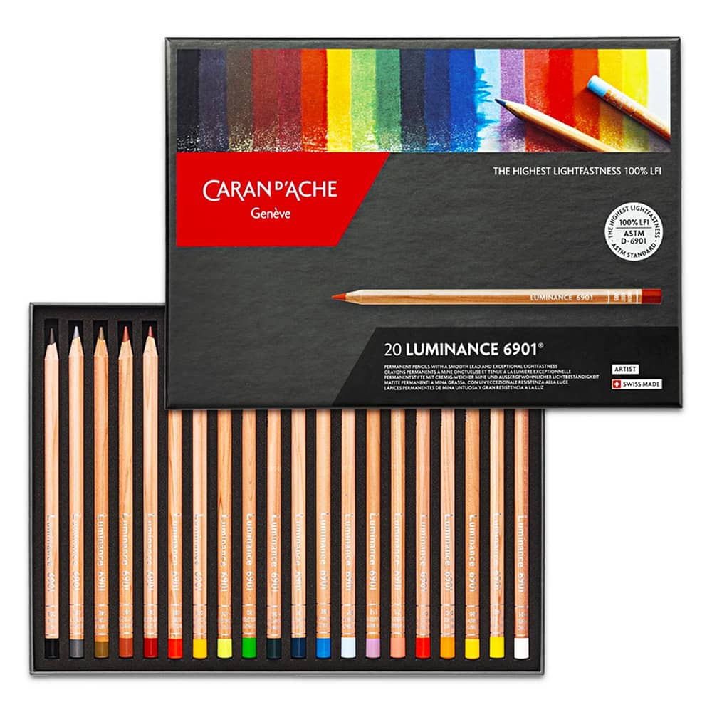 Caran D 'Ache Luminance 6901 Colored Pencil Sets