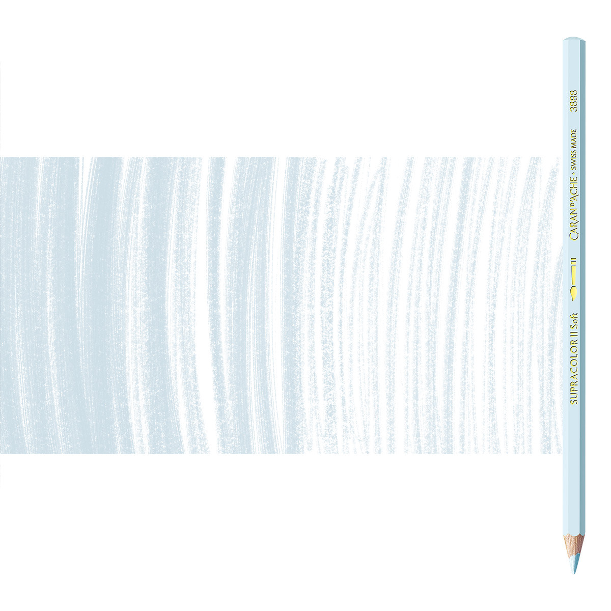 Caran d'Ache Supracolor Aquarelle Pencil 002 Silver Grey - (1000972191)