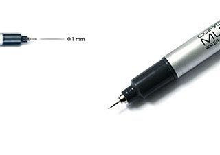 Copic Marker Multiliner Black Marker .1 mm - (1000076728)