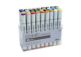 Copic Sketch 36 Piece Basic Set