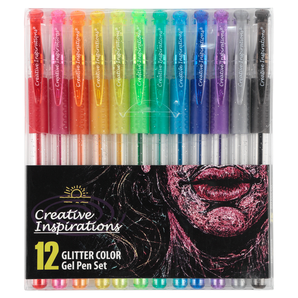 Creative Inspirations Artist Gel Pen 12 Glitter Set