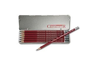 Cretacolor Fine Art Graphite 6 Piece Tin
