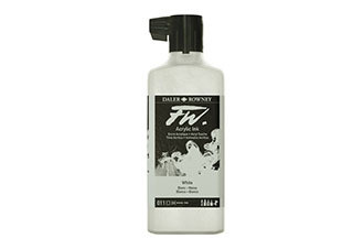 Daler-Rowney FW Acrylic Ink 180ml White - (200032707)