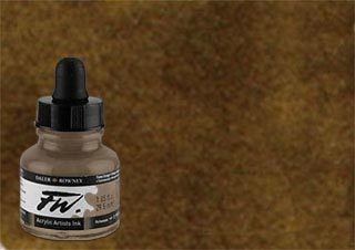 Daler-Rowney FW Acrylic Ink Antelope Brown 1oz Bottle - (200002755)