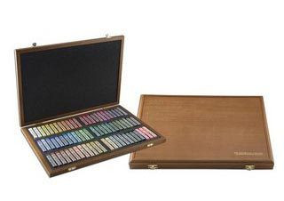 Mungyo Gallery Soft Pastel Square Wood Box Set of 72