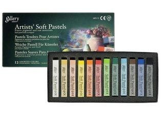 Mungyo Gallery Soft Pastel Square Basic Set of 12