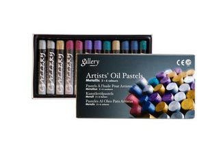 Mungyo Oil Pastel Metallic 12 Set - (74368)