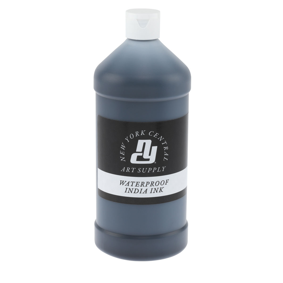 New York Central Waterproof India Ink 32 oz. Black - (91665)