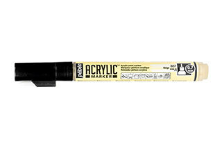 Pebeo .7mm Acrylic Marker Beige - (200029479)