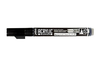 Pebeo .7mm Acrylic Marker Black - (200029482)