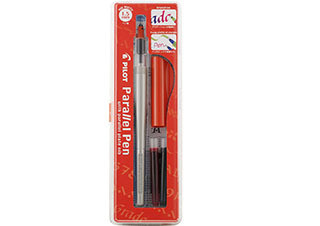Pilot Parallel Pen 1.5mm with One Black and One Red Ink Cartridge - (1000082929)