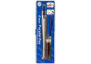 Pilot Parallel Pen 6.0mm with One Black and One Red Ink Cartridge - (1000082932)