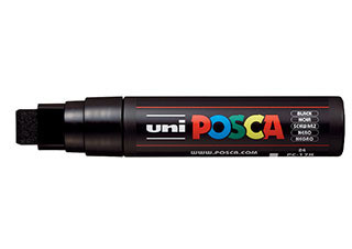 POSCA Paint Marker PC-17K Extra Broad Black - (200033727)