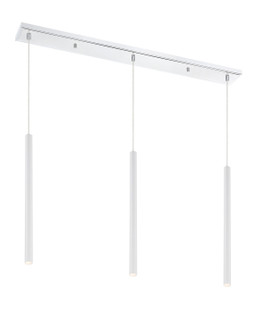 Forest LED Linear Chandelier in Chrome (224|917MP24-WH-LED-3LCH)