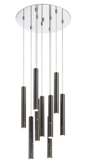 Forest LED Chandelier in Chrome (224|917MP12-PBL-LED-9RCH)