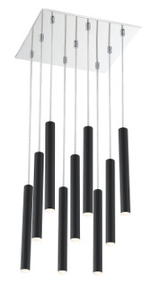 Forest LED Chandelier in Chrome (224|917MP12-MB-LED-9SCH)